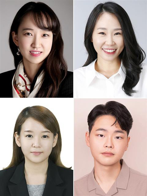 왼쪽 위부터 시계방향으로 김윤이 뉴로어소시에이츠 대표, 송민령 카이스트 연구원, AI 개발자 김윤기씨, 최예림 서울여대 데이터사이언스학과 교수. 더불어민주당 제공